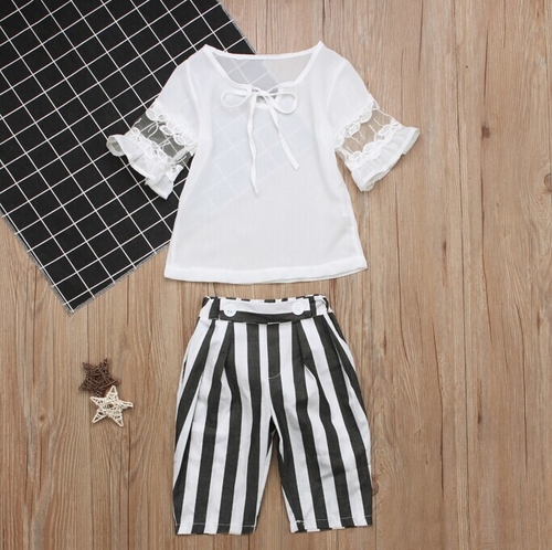 Baby Girl Kids Summer Toddler Outfits Clothes