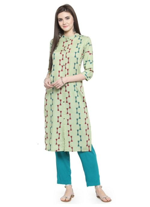 Multi Color Rayon Kurti