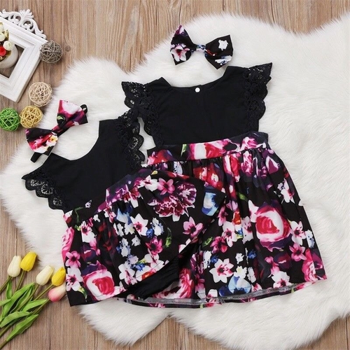 Fashion Cute Toddler Kids Baby Girls Clothes