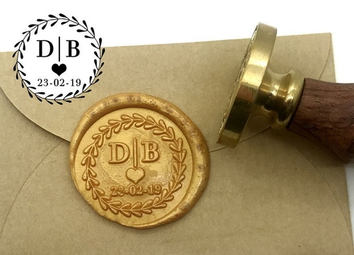 Wedding Inivitation Wax Seal Stamp - Wedding Sealing Stamp