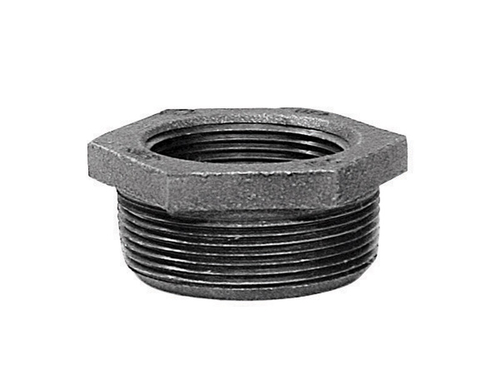Mueller Streamline 521-941BG 0.75 x 0.25 in. Bushing Hexagon Black- pa