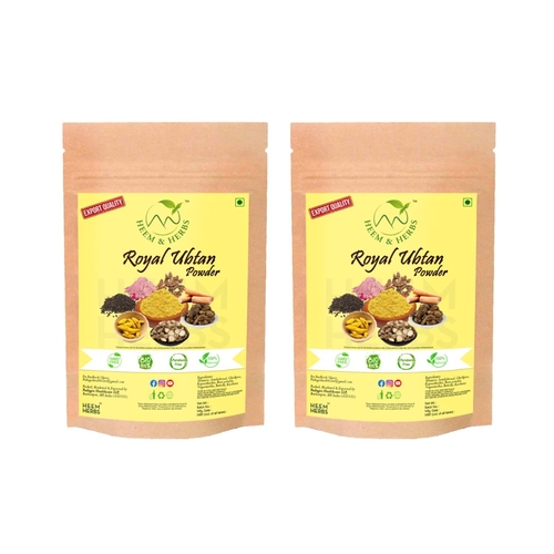 100% Natural Royal Ubtan 8 IN 1 (100 GM) (Pack of 2)