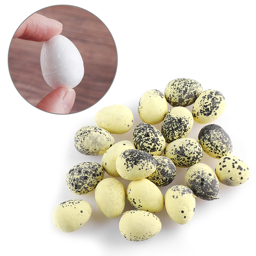 20pcs/lot Artificial Happy Easter Eggs Foam