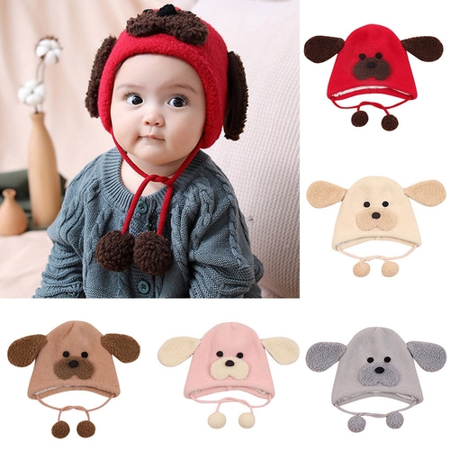 0 2Years Cute Baby Boy Girl Knitted Hat Winter