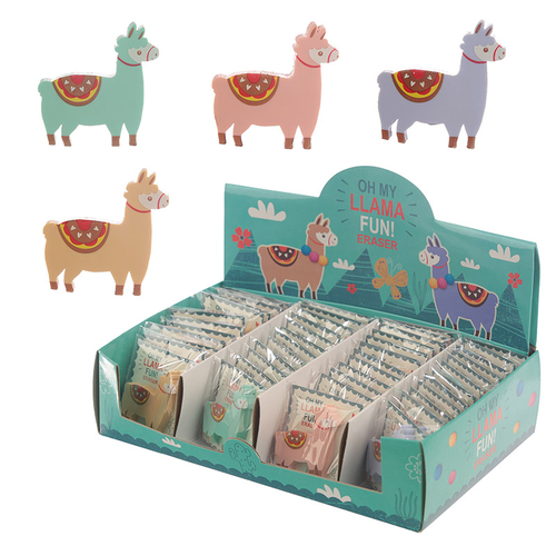 Cute Llama Design Eraser