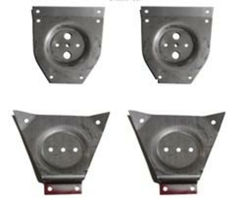 AirBagIt BRACKETGM7391F Bag Brackets Only C10 Front Gm7387 Raw