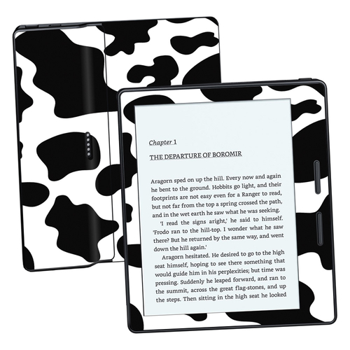 MightySkins AMKOA17-Cow Print Skin for Amazon Kindle Oasis 6 in. 8th G