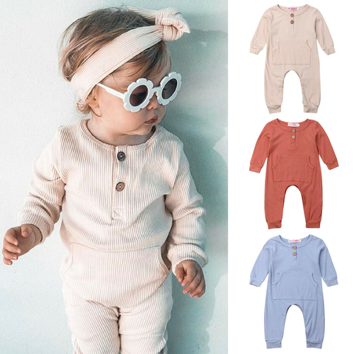 2019 New Newborn Kid Baby Boy Girl Rompers Clothes