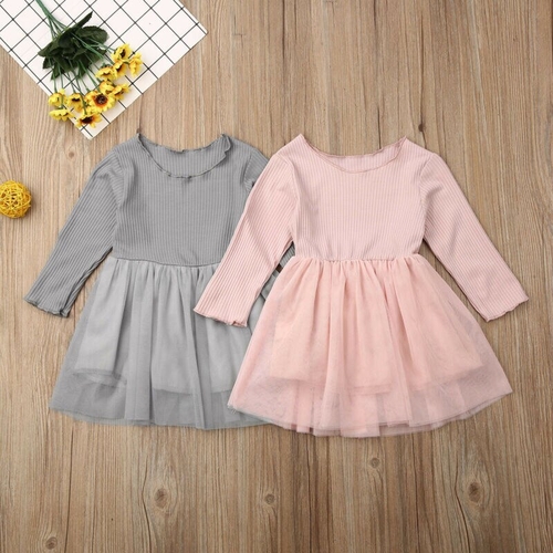 1 5T Toddler Baby Girl Knitted Cotton Dress Babies