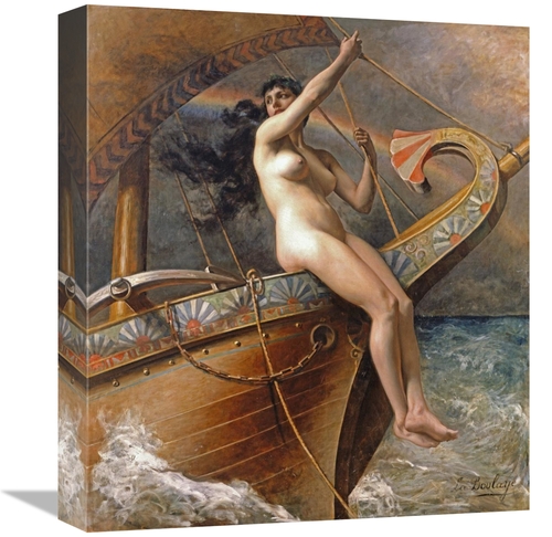 Global Gallery GCS-266997-16-142 16 in. La Figure De Proue Art Print -