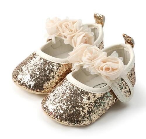 Fashion Baby Girls shoes bling soft sole Newborn