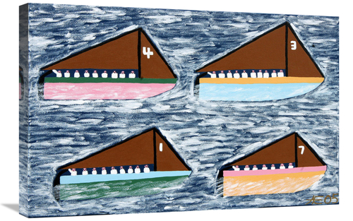 Global Gallery GCS-480359-2030-142 20 x 30 in. The Race Art Print - Ul