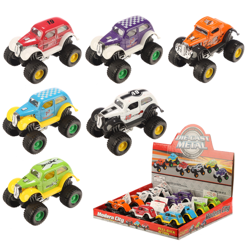 Fun Kids Push Along Crazy Racing Car