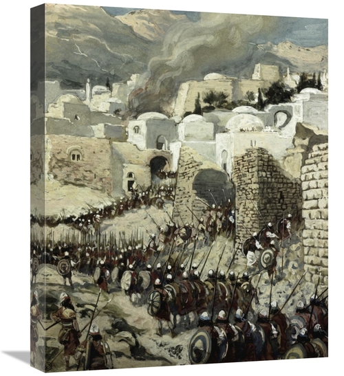 Global Gallery GCS-280522-22-142 22 in. Taking of Jericho Art Print - 
