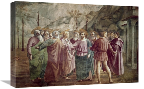 Global Gallery GCS-278422-22-142 22 in. Tribute Money Art Print - Masa