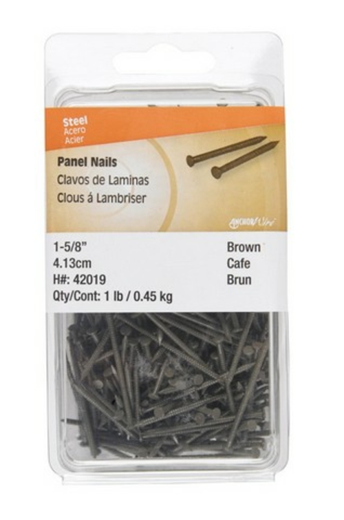 Hillman 42019 1.6 in. Panel Nails in Brown