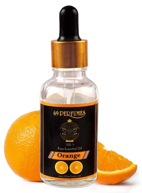 Sweet Orange Essential Oil - Cold Pressed, 100% Pure Aroma, Hair