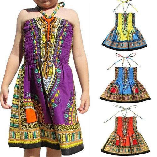 Toddler Kids Baby Girl Clothes African Style A