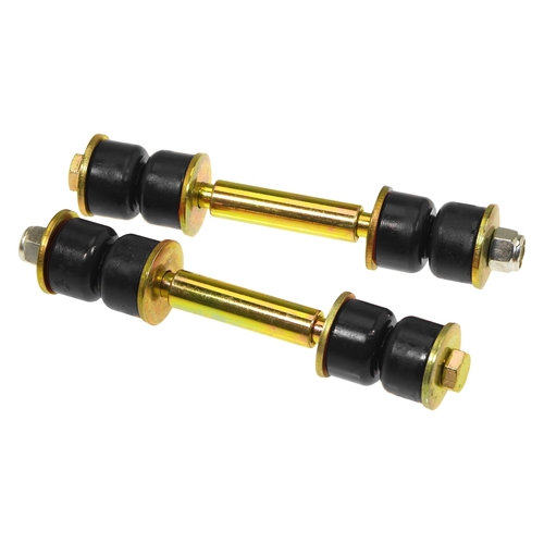 Prothane 19-405-BL Universal End Link Set, Black - 3.25 in. Mounti