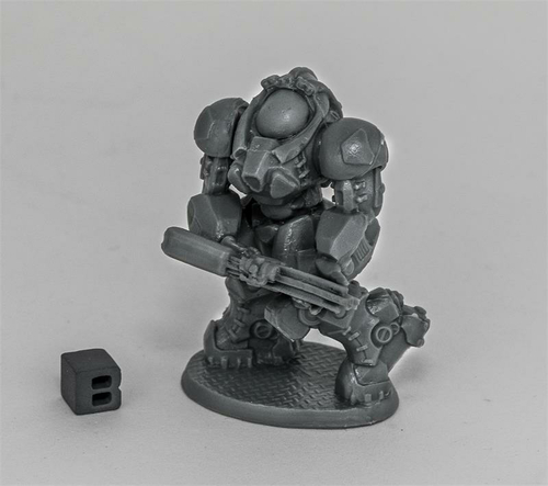 Reaper Miniatures REM80079 Bones Dark Heaven - Chrono-Blackstar Corsai