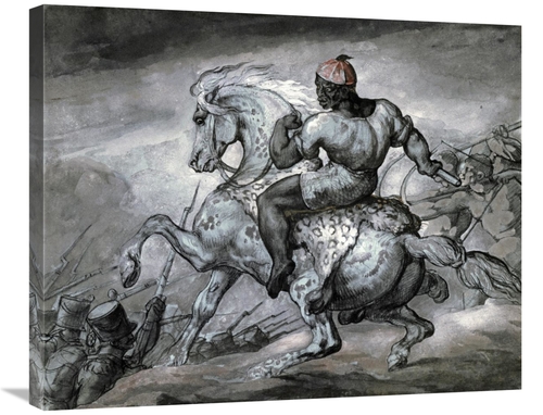 Global Gallery GCS-266374-30-142 30 in. A Scene from the Colonial War 