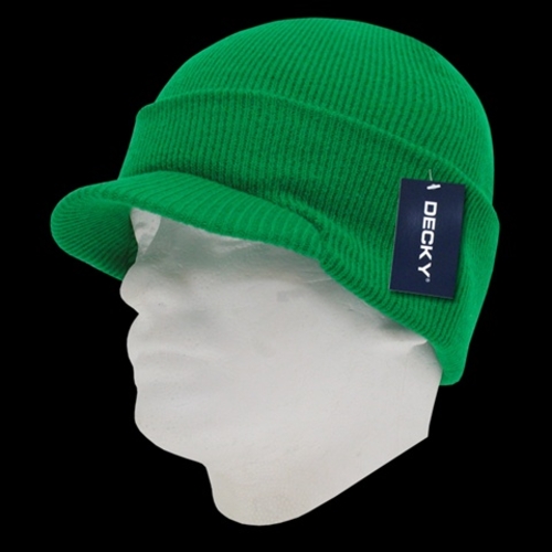Decky 8009-KEL Jeep Caps- Kelly Green