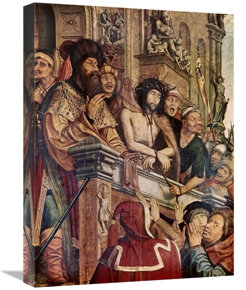 22 in. Christ Presented to the People Art Print - Quinten Metsys