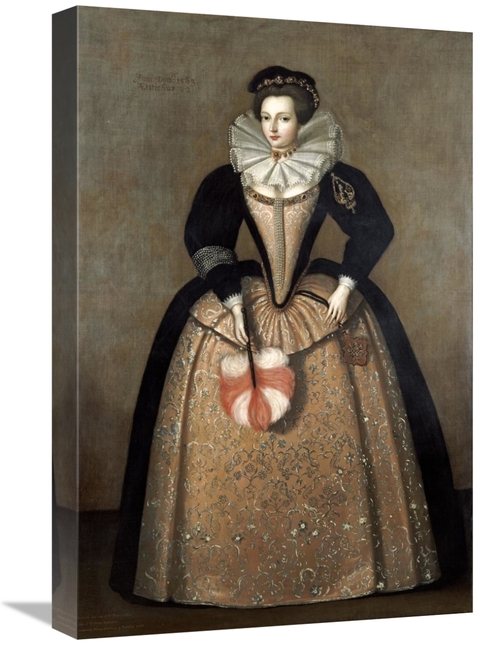 Global Gallery GCS-266286-22-142 22 in. Elizabeth Sydenham, Lady D