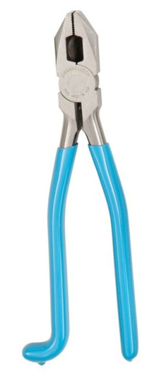 Channellock 350S Ironworkers Plier with Hooked Handle  8.75 in.