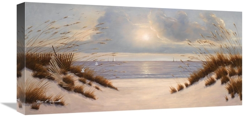 Global Gallery GCS-398731-1224-142 12 x 24 in. Coastal Dunes Art Print