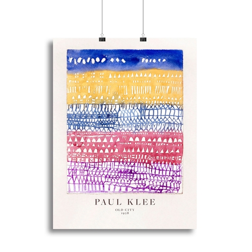 Old City No.2 Canvas Print or Poster