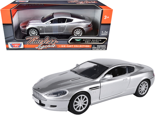 Aston Martin DB9 Coupe Silver Metallic \Timeless Legends\" 1/24