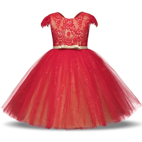 Lace Girl Princess Bridesmaid Pageant Tutu Tulle