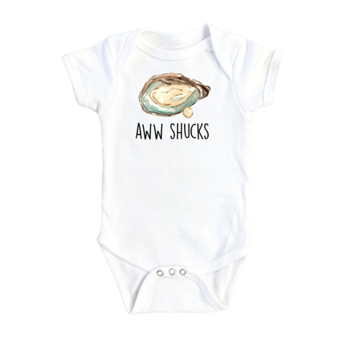 Main Oyster Aww - Baby Boy Girl Clothes Infant Bodysuit Funny Cute Newborn image