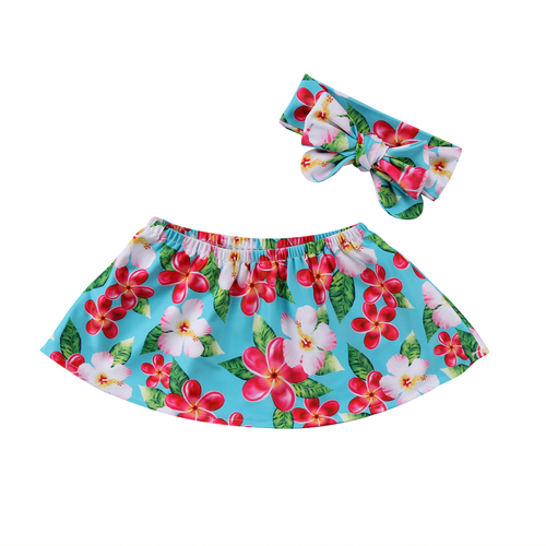 Baby Girl Floral  Tops Headband Tank 0-24M  Baby