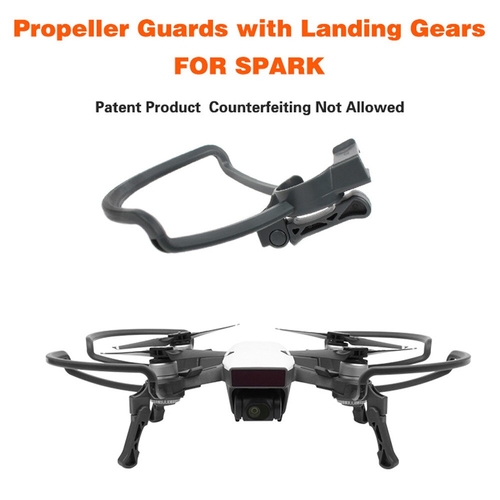 Propellers Guards+Extend Landing Legs Gear Kit