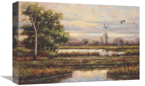 Global Gallery GCS-130152-1218-142 12 x 18 in. Marshland Art Print - P