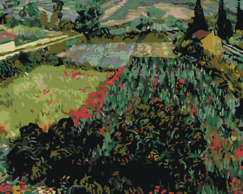 Paint by Numbers - Field with Poppies (VINCENT VAN GOGH)