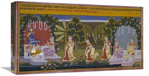 Global Gallery GCS-266864-22-142 22 in. Illustration to the Gita Gorin