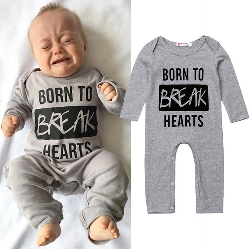 Casual Newborn Clothes Baby Girl Boy Cotton