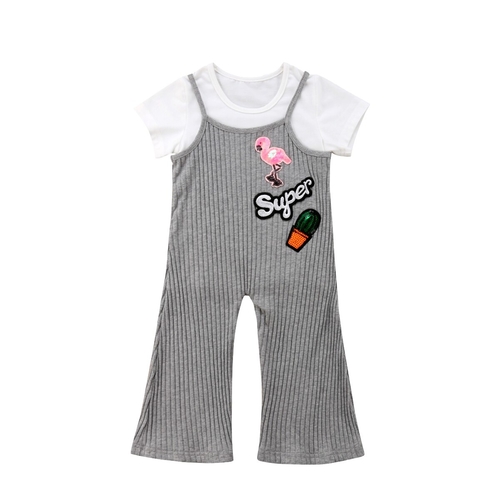 Stylish Cute Girls Clothes Set  Kid Baby Girl