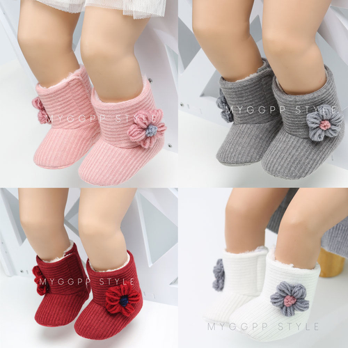 Newborn Autumn Winter Baby Girls Boys Warm Boots