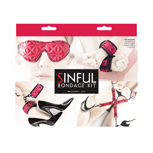 Sinful - Bondage Kit - Pink