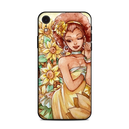 DecalGirl AIPXR-LADYSUNFLOWER Apple iPhone XR Skin - Lady Sunflower