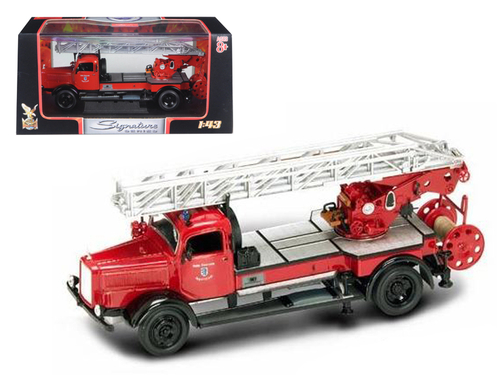 1944 Mercedes Typ L4500F Fire Engine Red 1/43 Diecast Model by Road