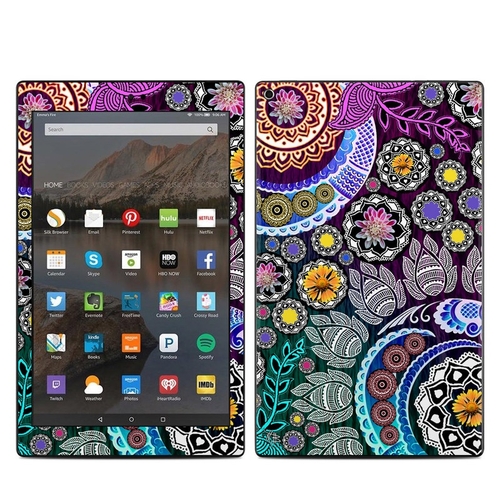 DecalGirl AKHD19-MEHNDIG Amazon Kindle Fire HD 10 2019 Skin - Mehndi G
