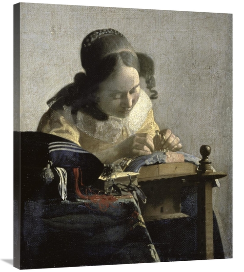 Global Gallery GCS-281422-36-142 36 in. The Lacemaker Art Print - Joha