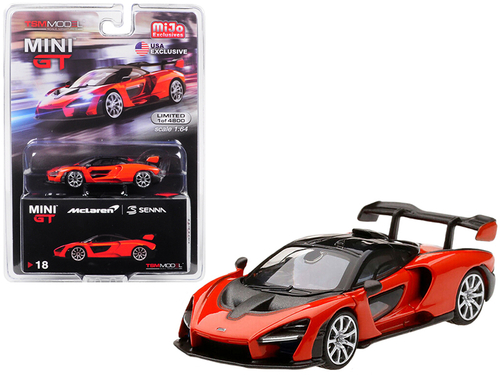 McLaren Senna Mira Orange Limited Edition to 4,800 pieces Worldwide