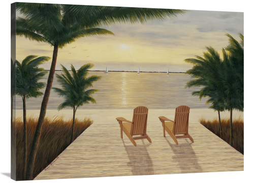 Global Gallery GCS-128855-3040-142 30 x 40 in. Days End Art Print - Di