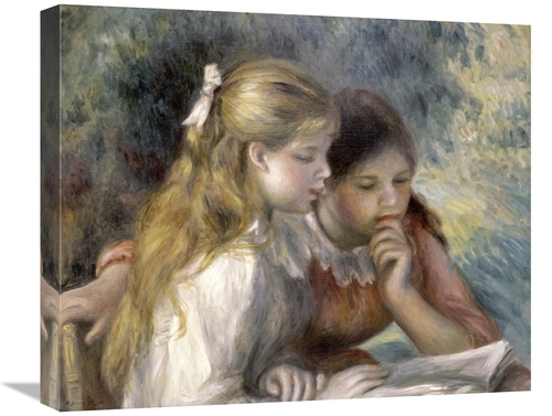 Global Gallery GCS-279643-22-142 22 in. La Lecture Art Print - Pierre-